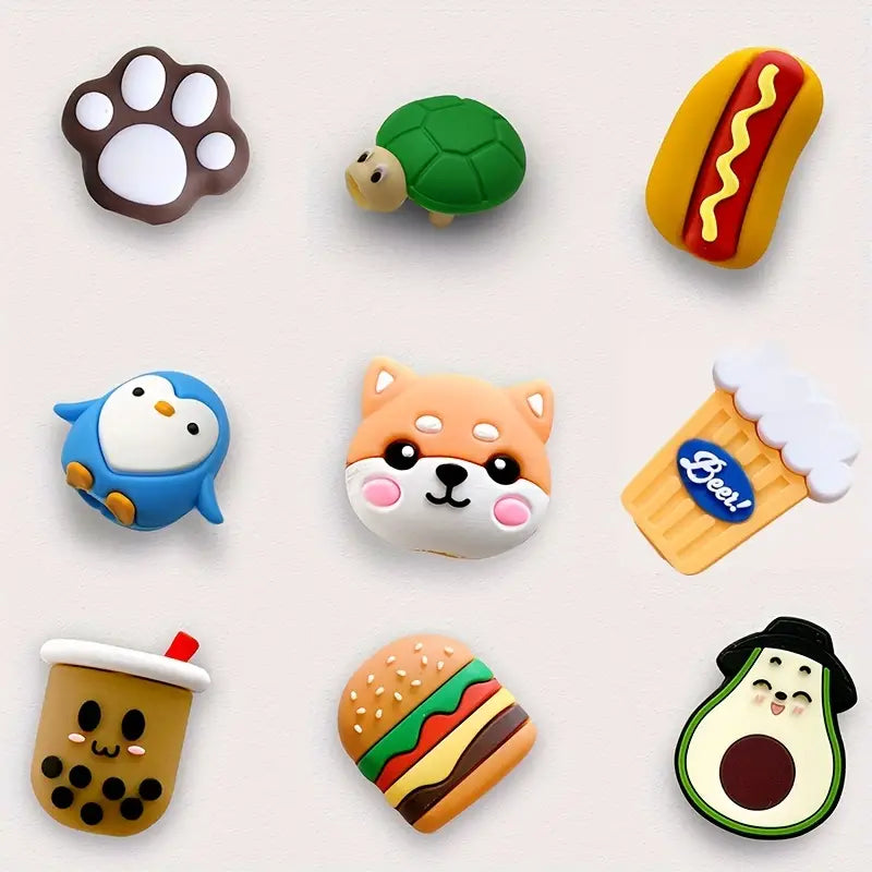 Set Of 5 Cartoon Wire Protector, Minnie Stitch Charger USB Cable Winder, Charging Cable Saver, Silicone Bobbin Winder For Cell Phone, Anime Cable Protector Beads, Charging Data Line Earphone Bite Organizer, Anti Break Protector for Mobile Cables Set Of 5 Cartoon Wire Protector, Minnie Stitch Charger USB Cable Winder, Charging Cable Saver, Silicone Bobbin Winder For Cell Phone, Anime Cable Protector Beads, Charging Data Line Earphone Bite Organizer, Anti Break Protector for Mobile Cables